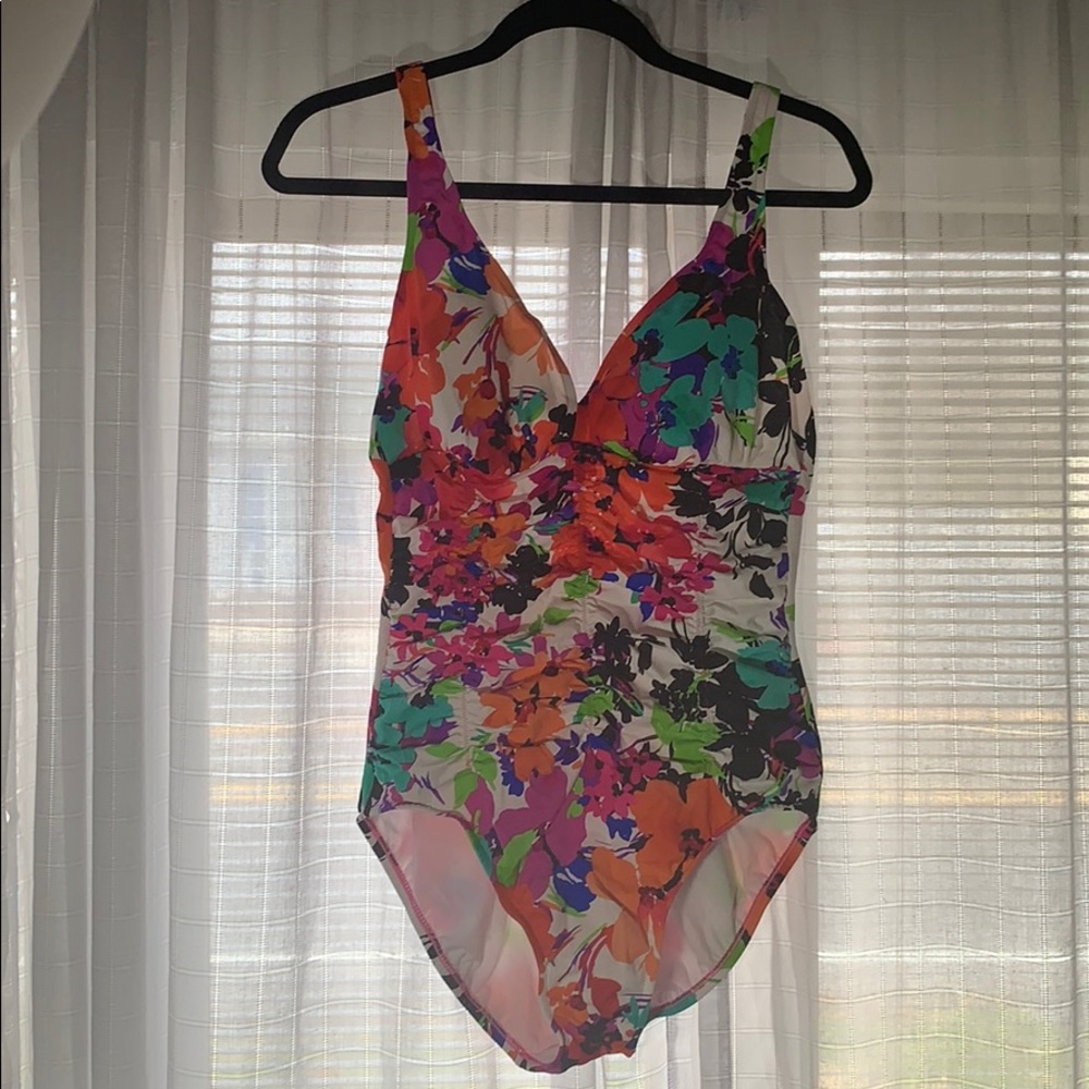 One piece bathing suit